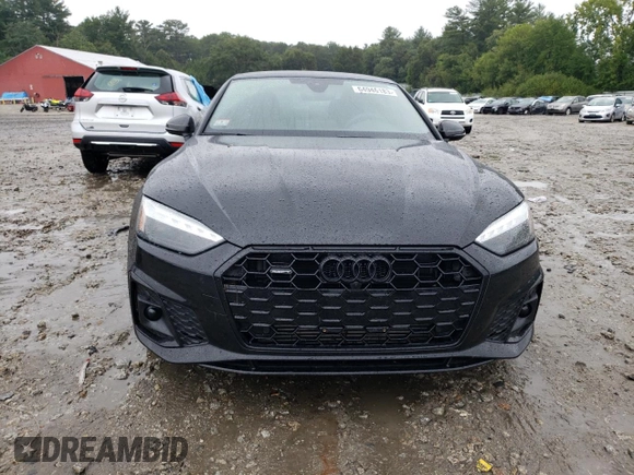 2023 Audi A5 S line Premium Plus z VIN WAUTAAF52PA046532, wystawiony jako Copart lot #64946183 z przebiegiem 4 819 mil mil oraz . Historia ofert i sprzedaży dostępna na DreamBid. Obrazek 5.