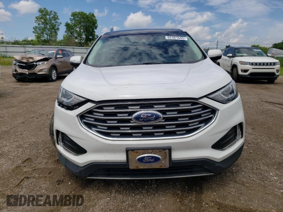 2020 Ford Edge SEL with VIN 2FMPK4J96LBB04620, listed as a Copart auction lot 62301645 with 54,621 mi miles and Salvage title. Bid and sale history available at DreamBid. Image 5.