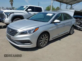 2016 Hyundai Sonata Sport with VIN 5NPE34AFXGH342933, listed as a IAAI auction lot 41956730 with 30,093 mi miles and . Bid and sale history available at DreamBid. Image 2.