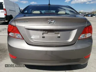 2014 Hyundai Accent GLS with VIN KMHCU4AE0EU676317, listed as a Copart auction lot 53395075 with 79,838 mi miles and Salvage Title. Bid and sale history available at carsss.com. Image 6.