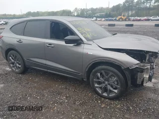 2022 Acura MDX w/A-Spec Package with VIN 5J8YE1H03NL027117, listed as a IAAI auction lot 42109314 with 17,071 mi miles and . Bid and sale history available at DreamBid. Image 1.