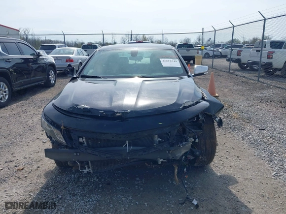 2018 Chevrolet Impala Premier with VIN 2G1125S33J9128932, listed as a IAAI auction lot 42018749 with 54,305 mi miles. Bid and sale history available at carsss.com. Image 12.