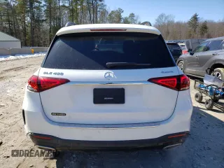 2020 Mercedes-Benz GLE 450 with VIN 4JGFB5KB1LA135630, listed as a Copart auction lot 47074585 with 89,036 mi miles and Salvage title. Bid and sale history available at DreamBid. Image 6.