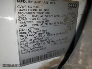 2017 Audi Q7 Prestige with VIN WA1WAAF70HD000614, listed as a Copart auction lot 88768895 with 132,708 mi miles and Salvage Title. Bid and sale history available at carsss.com. Image 13.