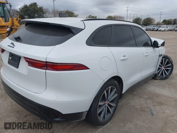 2023 Jaguar F-Pace S with VIN SADCJ2EX4PA706442, listed as a IAAI auction lot 41420354 with 19,323 mi miles and . Bid and sale history available at DreamBid. Image 4.
