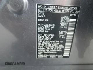 2016 Nissan Rogue SV with VIN KNMAT2MV7GP668330, listed as a Copart auction lot 54624175 with 157,146 mi miles and Salvage Title. Bid and sale history available at carsss.com. Image 13.