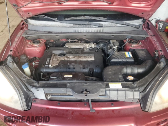 2007 Hyundai Tucson GLS with VIN KM8JM12B37U526294, listed as a Copart auction lot 83593414 with 197,216 mi miles and Salvage Title. Bid and sale history available at carsss.com. Image 12.