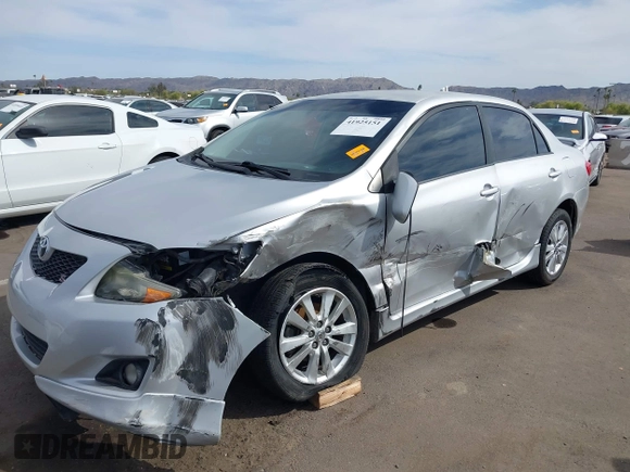 2010 Toyota Corolla with VIN 1NXBU4EE4AZ292041, listed as a IAAI auction lot 41925151 with 213,384 mi miles. Bid and sale history available at carsss.com. Image 17.
