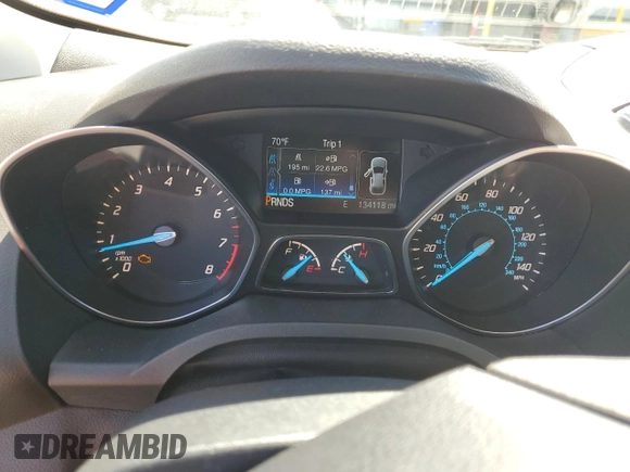 2013 Ford Escape SE with VIN 1FMCU0GX1DUC86164, listed as a Copart auction lot 56565575 with 134,118 mi miles and Clean Title. Bid and sale history available at DreamBid. Image 9.