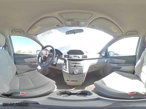 2013 Honda Odyssey EX with VIN 5FNRL5H44DB021590, listed as a Copart auction lot 49487515 with 107,244 mi miles and Salvage Title. Bid and sale history available at carsss.com. Image 14.