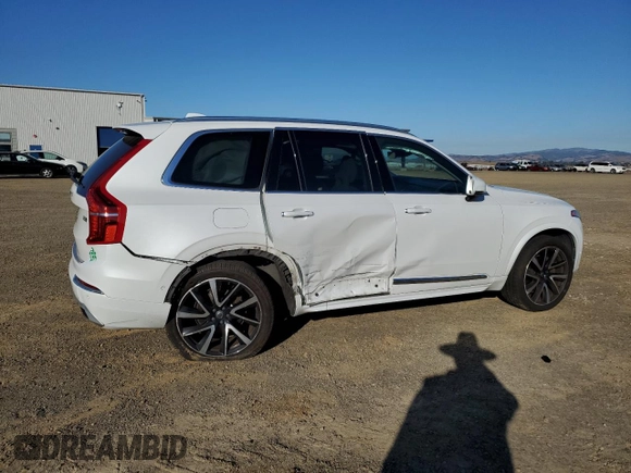 2018 Volvo XC90 Inscription with VIN YV4A22PL2J1206729, listed as a Copart auction lot 80166224 with 81,199 mi miles and Salvage Title. Bid and sale history available at DreamBid. Image 3.