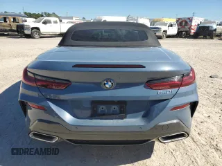 2021 BMW 8 Series 840i with VIN WBADZ2C00MCG13061, listed as a Copart auction lot 80051524 with 0 mi miles and Non Repairable. Bid and sale history available at carsss.com. Image 6.