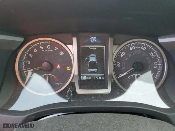 2023 Toyota Tacoma 2WD SR5 with VIN 3TMAZ5CN2PM218592, listed as a Copart auction lot 48739145 with 17,746 mi miles and Salvage Title. Bid and sale history available at carsss.com. Image 9.
