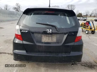 2013 Honda Fit Sport with VIN JHMGE8H58DC009921, listed as a Copart auction lot 44531945 with 0 mi miles and Salvage Title. Bid and sale history available at carsss.com. Image 6.