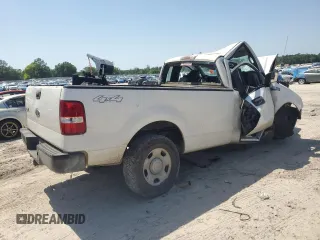 2005 Ford F-150 XL with VIN 1FTRF14565NC06306, listed as a Copart auction lot 57240975 with Not provided miles and Non repairable. Bid and sale history available at DreamBid. Image 3.