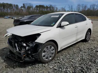 2023 Kia Rio LX with VIN 3KPA24AD5PE593976, listed as a Copart auction lot 49484225 with 19,580 mi miles and Salvage Title. Bid and sale history available at carsss.com. Image 1.