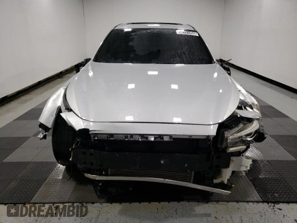 2018 Infiniti Q50 2.0t LUXE with VIN JN1CV7AP3JM240319, listed as a Copart auction lot 52751455 with 74,837 mi miles and Clean Title. Bid and sale history available at carsss.com. Image 5.