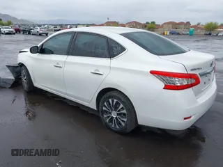 2014 Nissan Sentra S with VIN 3N1AB7AP7EL690393, listed as a IAAI auction lot 42193099 with 126,403 mi miles and . Bid and sale history available at DreamBid. Image 3.