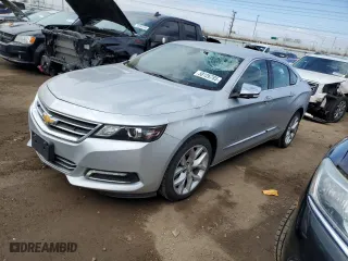 2018 Chevrolet Impala Premier with VIN 2G1125S32J9117050, listed as a Copart auction lot 50126785 with 114,335 mi miles and Salvage Title. Bid and sale history available at carsss.com. Image 1.