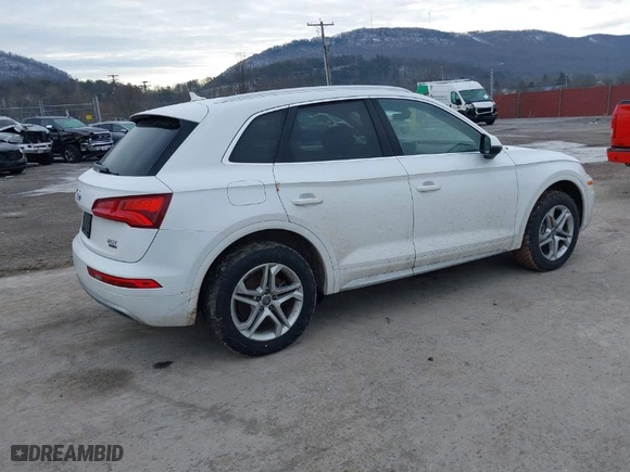 2018 Audi Q5 Premium Plus with VIN WA1BNAFY2J2223346, listed as a IAAI auction lot 41640213 with 100,540 mi miles. Bid and sale history available at carsss.com. Image 4.