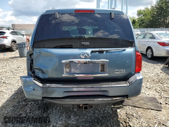 2010 Infiniti QX56 with VIN 5N3ZA0NC5AN900522, listed as a Copart auction lot 66495564 with 149,324 mi miles and Salvage Title. Bid and sale history available at carsss.com. Image 6.