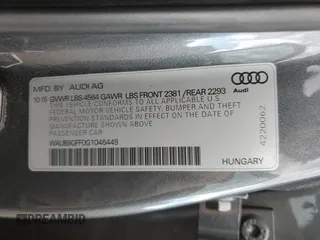 2016 Audi A3 2.0T Premium with VIN WAUB8GFF0G1046449, listed as a Copart auction lot 44063585 with 89,308 mi miles and Salvage Title. Bid and sale history available at carsss.com. Image 12.
