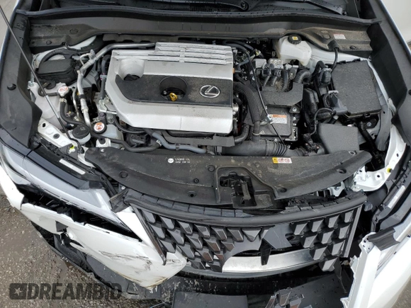 2023 Lexus UX 250h Premium with VIN JTHP9JBH5P2065064, listed as a Copart auction lot 55804155 with 25,204 mi miles and Salvage title. Bid and sale history available at DreamBid. Image 12.
