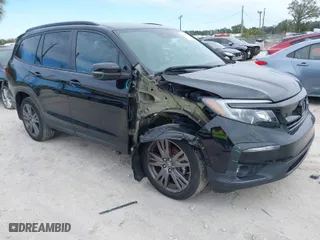 2022 Honda Pilot Sport with VIN 5FNYF6H32NB092899, listed as a IAAI auction lot 41247392 with 25,656 mi miles. Bid and sale history available at carsss.com. Image 1.