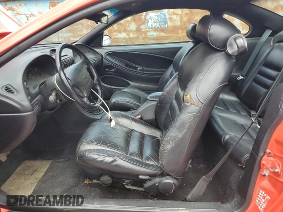 1995 Ford Mustang GT with VIN 1FALP42T7SF141936, listed as a Copart auction lot 56161595 with 91,903 mi miles and Salvage title. Bid and sale history available at DreamBid. Image 7.