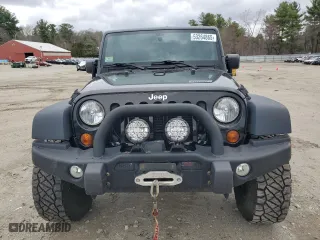 2013 Jeep Wrangler Unlimited Sport with VIN 1C4BJWDG3DL605828, listed as a Copart auction lot 53264865 with 95,967 mi miles and Salvage Title. Bid and sale history available at carsss.com. Image 5.