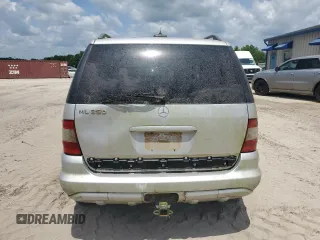 2004 Mercedes-Benz M 3.5L with VIN 4JGAB57E24A507085, listed as a Copart auction lot 55213735 with Not Provided miles and Clean Title. Bid and sale history available at carsss.com. Image 7.