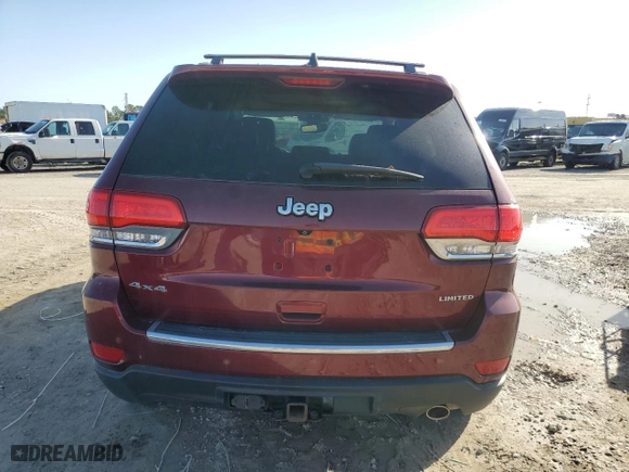 2018 Jeep Grand Cherokee Limited with VIN 1C4RJFBG0JC342579, listed as a Copart auction lot 89411315 with 35,385 mi miles and Clean Title. Bid and sale history available at carsss.com. Image 6.