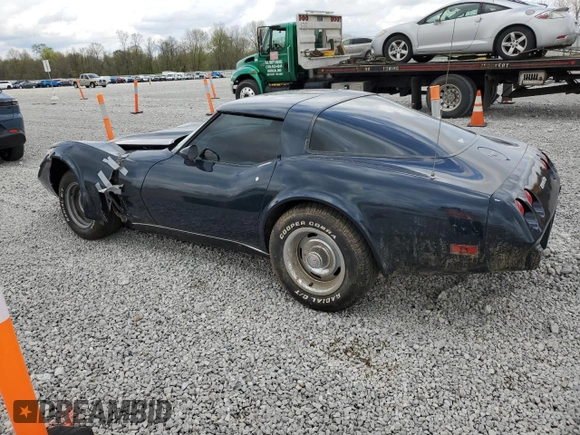 1979 Chevrolet Corvette with VIN 1Z8789S443088, listed as a Copart auction lot 54487225 with 22,449 mi miles and Salvage title. Bid and sale history available at DreamBid. Image 2.