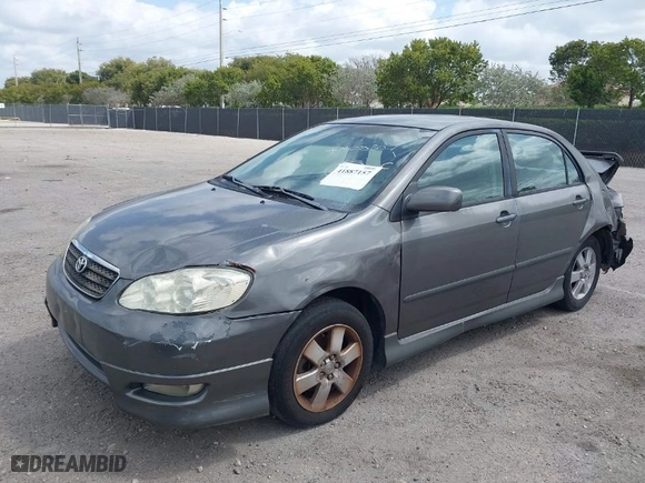 2007 Toyota Corolla CE with VIN 1NXBR32EX7Z842769, listed as a IAAI auction lot 41887157 with 148,624 mi miles. Bid and sale history available at carsss.com. Image 2.