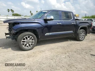 2024 Toyota Tundra 1794 Edition with VIN 5TFMC5DBXRX054928, listed as a Copart auction lot 50576405 with 22,898 mi miles and Salvage title. Bid and sale history available at DreamBid. Image 1.