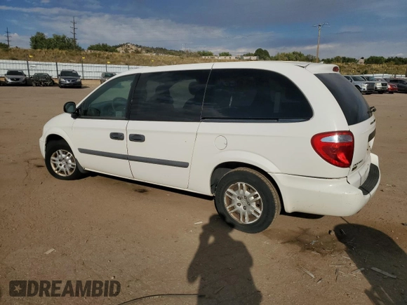 2002 Dodge Caravan with VIN 1D8GP24E87B192733, listed as a Copart auction lot 75560784 with 221,878 mi miles and Non repairable. Bid and sale history available at DreamBid. Image 2.
