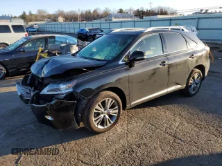 2014 Lexus RX 450h with VIN JTJBC1BA9E2069564, listed as a Copart auction lot 50467815 with 162,761 mi miles and Salvage title. Bid and sale history available at DreamBid. Image 1.