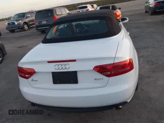 2012 Audi A5 2.0T Premium Plus with VIN WAUJFAFH7CN007652, listed as a IAAI auction lot 40848527 with 9,831 mi miles. Bid and sale history available at carsss.com. Image 16.
