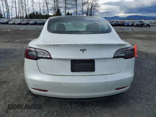 2021 Tesla Model 3 Standard Range Plus with VIN 5YJ3E1EA0MF861546, listed as a Copart auction lot 51014875 with 43,011 mi miles and Salvage Title. Bid and sale history available at DreamBid. Image 6.