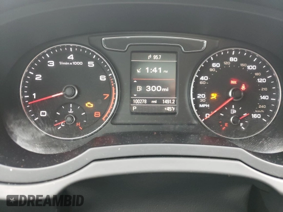 2016 Audi Q3 Prestige with VIN WA1GFCFS2GR002131, listed as a Copart auction lot 71096782 with 100,278 mi miles. Bid and sale history available at carsss.com. Image 9.