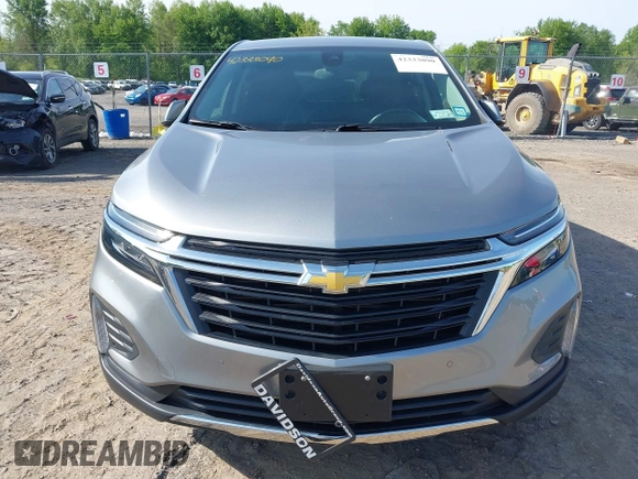 2024 Chevrolet Equinox LT with VIN 3GNAXUEG6RL355260, listed as a IAAI auction lot 42333090 with 9,270 mi miles and . Bid and sale history available at DreamBid. Image 12.