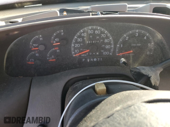 1998 Ford F-150 with VIN 1FTDX1722WNA08817, listed as a Copart auction lot 81589064 with 201,874 mi miles and Salvage title. Bid and sale history available at DreamBid. Image 9.