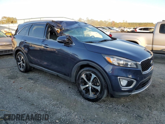 2016 Kia Sorento EX with VIN 5XYPH4A13GG029809, listed as a Copart auction lot 77331854 with 108,989 mi miles and Non Repairable. Bid and sale history available at DreamBid. Image 4.