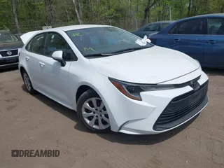 2024 Toyota Corolla LE with VIN 5YFB4MDE7RP111836, listed as a IAAI auction lot 42093539 with 24,799 mi miles. Bid and sale history available at carsss.com. Image 1.