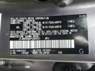 2023 Lexus GX with VIN JTJAM7BX6P5384551, listed as a Copart auction lot 50971765 with 21,255 mi miles and Salvage Title. Bid and sale history available at carsss.com. Image 13.
