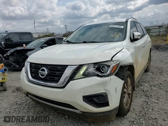 2018 Nissan Pathfinder S with VIN 5N1DR2MN1JC630582, listed as a Copart auction lot 44071455 with 126,719 mi miles and Salvage Title. Bid and sale history available at carsss.com. Image 11.