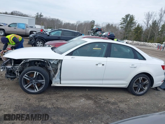2017 Audi A4 Premium Plus with VIN WAUENAF42HN008961, listed as a IAAI auction lot 41701211 with 130,236 mi miles. Bid and sale history available at carsss.com. Image 15.