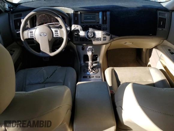 2007 Infiniti FX with VIN JNRAS08W77X210426, listed as a Copart auction lot 74520624 with 142,684 mi miles and Salvage Title. Bid and sale history available at DreamBid. Image 8.