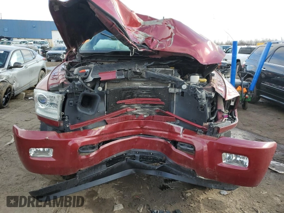2014 Ram 3500 Laramie with VIN 3C63R3JL3EG229411, listed as a Copart auction lot 42958205 with 110,642 mi miles and Salvage Title. Bid and sale history available at carsss.com. Image 5.