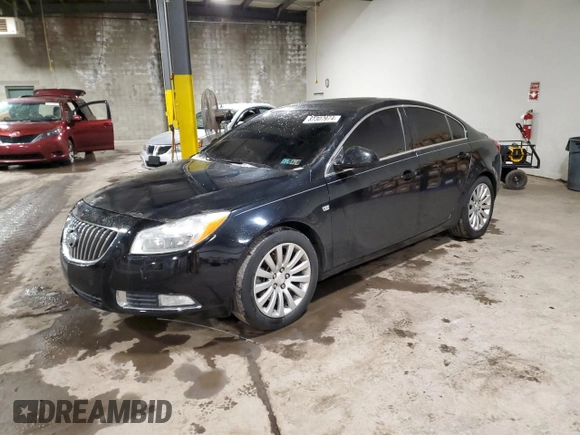 2011 Buick Regal with VIN 2G4GW5EV2B9215060, listed as a Copart auction lot 87307974 with 121,341 mi miles and Salvage Title. Bid and sale history available at DreamBid. Image 1.